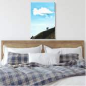 allein leinwanddruck (Insitu (Schlafzimmer))