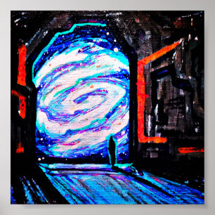 Allein mit dem Shiny Abyss Poster