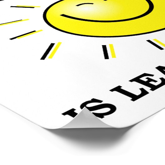 Allein morgens Funny Poster (Ecke)