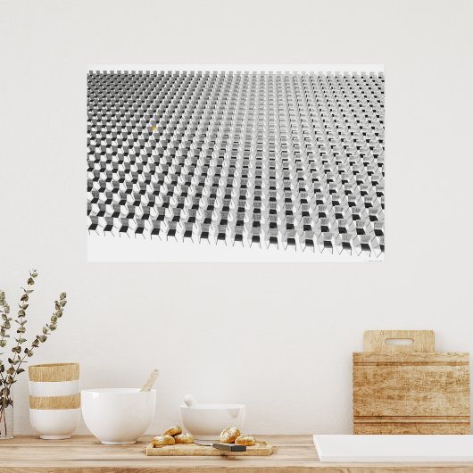 allein oder einzigartig poster (Küche)