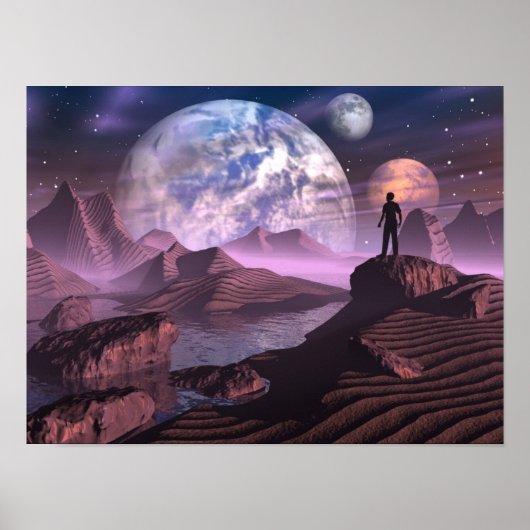 Allein Poster (Vorne)