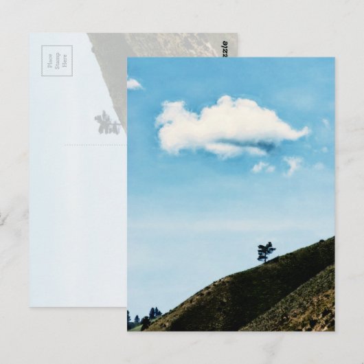 allein postkarte (Vorne/Hinten)