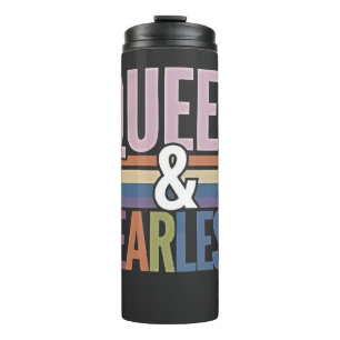 Allein queer und furchtloser LGBT-Preis Thermosbecher