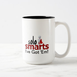 Allein Smarts-Tasse Zweifarbige Tasse