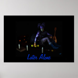 Allein später poster