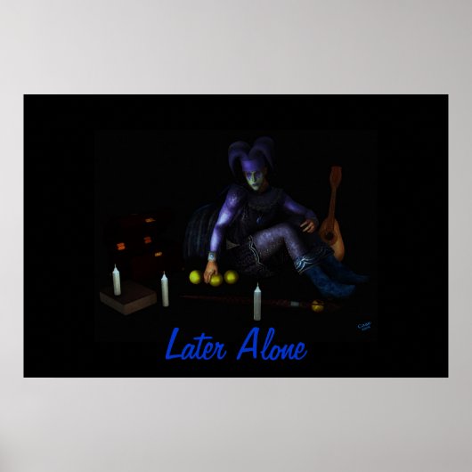 Allein später poster (Vorne)