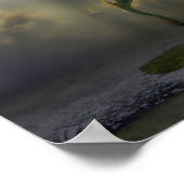 allein | Surreal Digital Art Poster (Ecke)