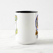 Allein Tasse 15oz des Kaffee-U-2 (Zentrum)