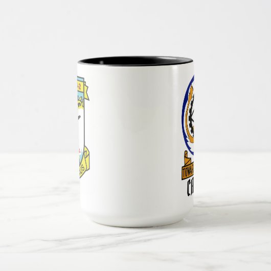 Allein Tasse 15oz des Kaffee-U-2 (Zentrum)