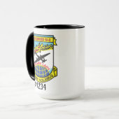 Allein Tasse 15oz des Kaffee-U-2 (Vorderseite Links)