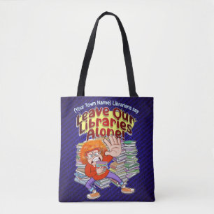 Allein unsere Bibliotheken verlassen Tasche
