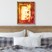 Allein zu Fuß Leinwanddruck (Insitu (Schlafzimmer))
