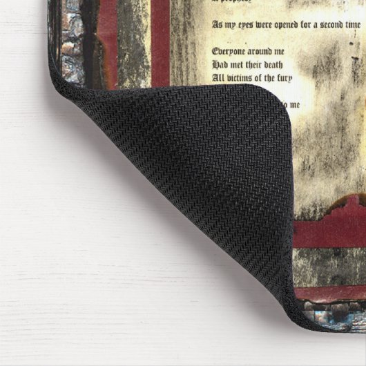 Allein zu Fuß Mousepad (Ecke)