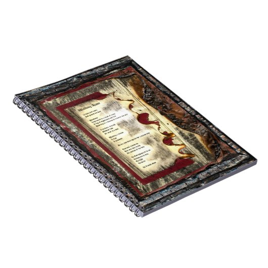 Allein zu Fuß Notizblock (Rechte Seite)