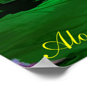 Alleindruck Poster (Ecke)