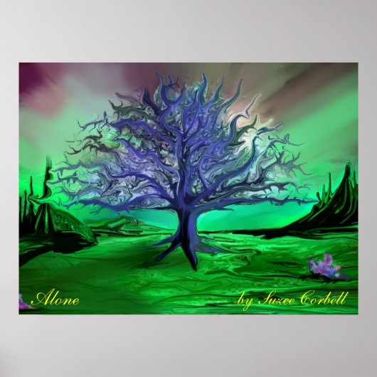 Alleindruck Poster (Vorne)