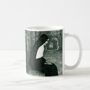 alleine Nonne Kaffeetasse