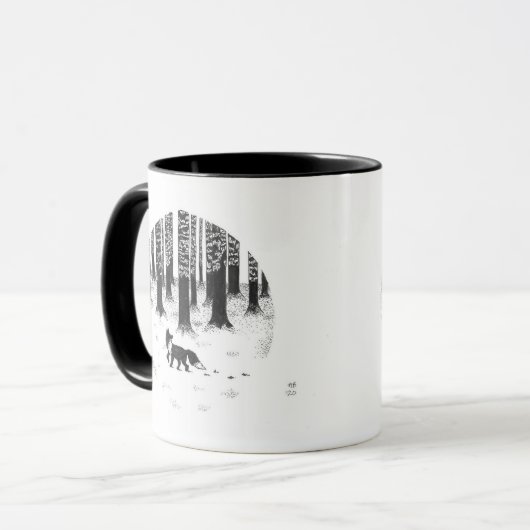Alleine Tasse (Vorderseite Links)