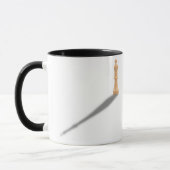 Alleiner Whiite König Tasse (Links)
