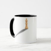 Alleiner Whiite König Tasse (Vorderseite Links)