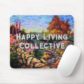 Alleingesessenes Gartenglücklich Mousepad (Mit Mouse)