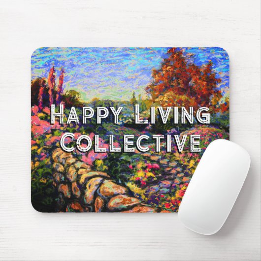 Alleingesessenes Gartenglücklich Mousepad (Mit Mouse)