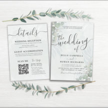 Alleinstehende Eukalyptus Sage Green Wedding