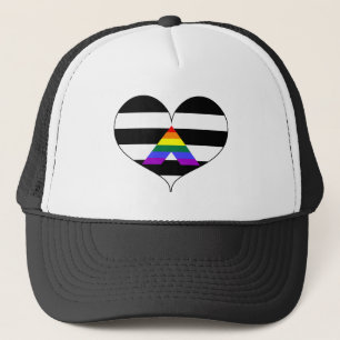 Alleinstehende LGBTI-Pride Truckerkappe