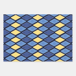 Alleinstellungsstars von David Personalisiert Geschenkpapier Set