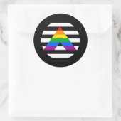 Alleinstolz Runder Aufkleber (Tasche)