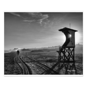 Alleinsurfer Fotodruck