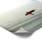 Alleinsurfer Poster (Ecke)