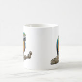 AlleinTasse des orange Papageien Kaffeetasse (Mittel)