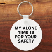 Alleinzeit Schlüsselanhänger (Vorderseite)