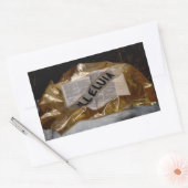 Alleluia (Bibel & Sash) Rechteckiger Aufkleber (Umschlag)