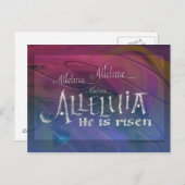 Alleluia Postkarte (Vorne/Hinten)