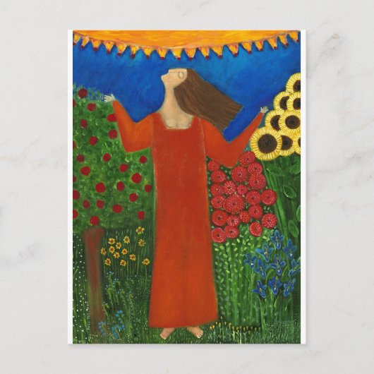 ALLELUIA von ROSE WALTON Postkarte (Vorderseite)