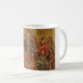 Alleluia (von Thomas Cooper Gotch) Kaffeetasse (VorderseiteRechts)