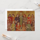 Alleluia (von Thomas Cooper Gotch) Karte (Vorderseite/Rückseite Beispiel)