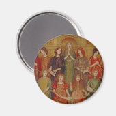 Alleluia (von Thomas Cooper Gotch) Magnet (Vorderseite/Rückseite)
