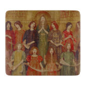 Alleluia (von Thomas Cooper Gotch) Schneidebrett (Vorderseite)