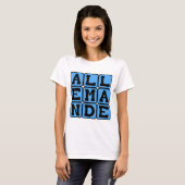 Allemande, Barocktanz T-Shirt (Vorne ganz)