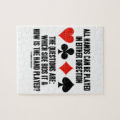 Allen (Brücken-) Händen können gespielt werden Puzzle (Horizontal)