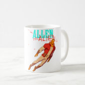 Allen Der Unbesiegbare Alien Kaffeetasse (VorderseiteRechts)