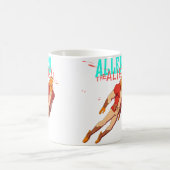 Allen Der Unbesiegbare Alien Kaffeetasse (Mittel)
