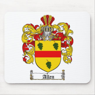 ALLEN-FAMILIENWAPPEN - ALLEN-WAPPEN MOUSEPAD