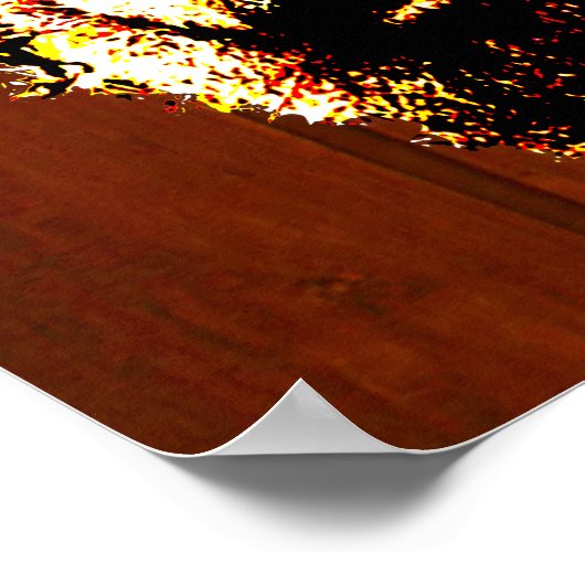 Allen Ginsberg Poster (Ecke)