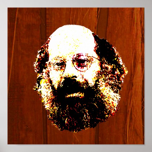 Allen Ginsberg Poster (Vorne)