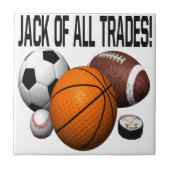 Allen Jack von handelt Fliese (Vorderseite)