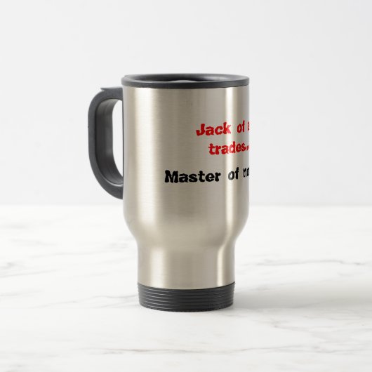 Allen Jack von handelt Reise-Tasse Reisebecher (Vorderseite Links)